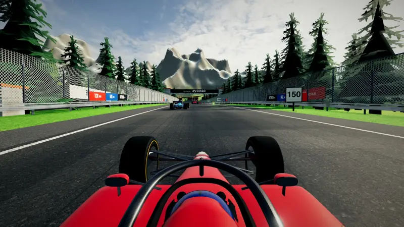 On board around Switzerland: Switzerland racing game screenshot