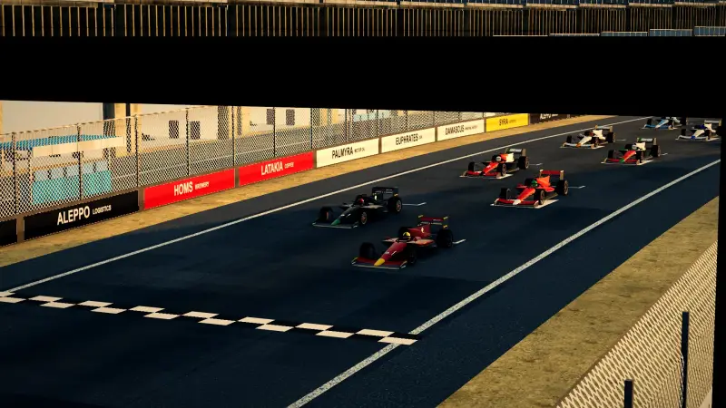 On the grid for the Syrian Grand Prix: Syria racing game screenshot