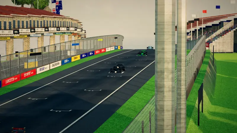 Through the dip, Tasmania: Tasmania racing game screenshot