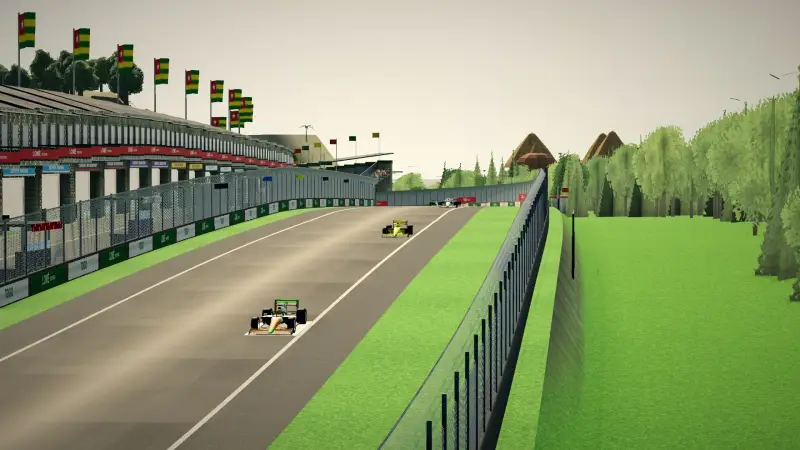 Through the dip, Togo: Togo racing game screenshot