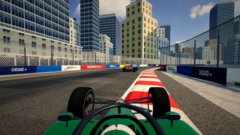 On board around the United States: United States racing game screenshot