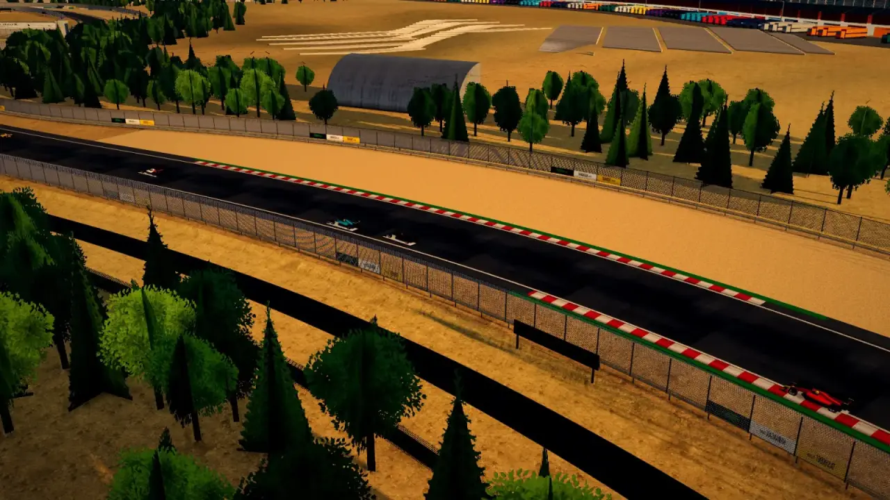 The helicopter over the Uzbekistan circuit: the Uzbekistan racing game