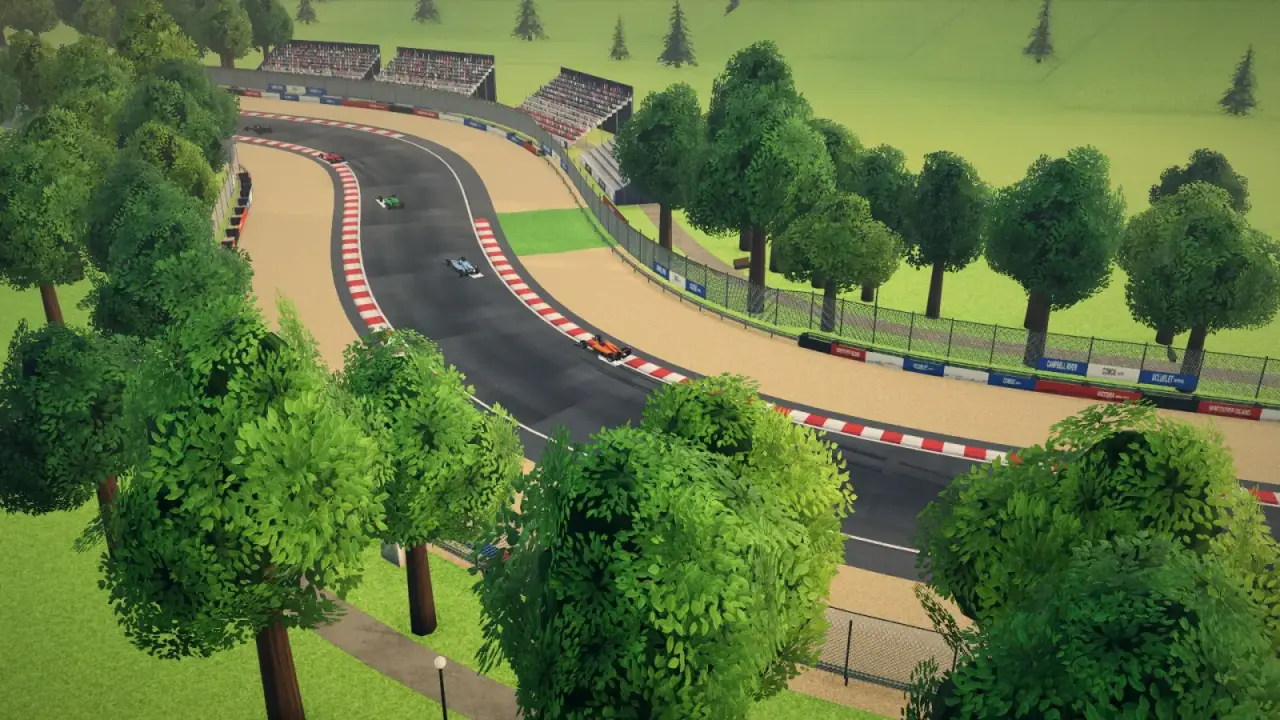 The helicopter over the Vancouver Island circuit: the Vancouver Island racing game