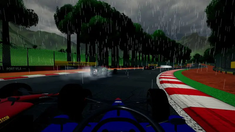On board around Vanuatu: Vanuatu racing game screenshot