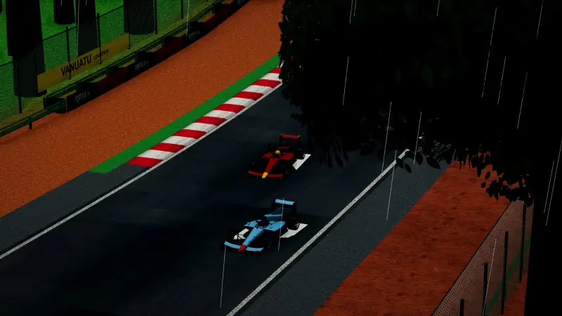 The corkscrew, Vanuatu: Vanuatu racing game screenshot