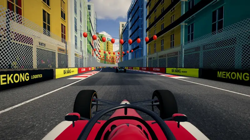 On board around Vietnam: Vietnam racing game screenshot